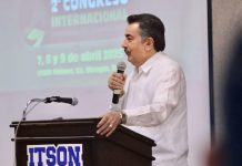 JAVIER LAMARQUE PRESIDE INAUGURACIÓN DEL II CONGRESO INTERNACIONAL EN CIENCIAS DEL EJERCICIO FÍSICO DE ITSON CAMPUS CAJEME