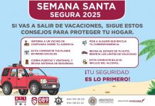 EMITE SSPM EN CAJEME RECOMENDACIONES PARA UN TRÁNSITO SEGURO DURANTE LA SEMANA SANTA 2025*