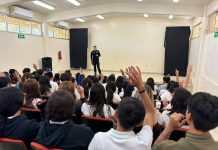 *Convoca Gobierno de Sonora a estudiantes del Cobach Villa Bonita a ser Promotores de Paz*