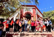 REALIZA JAVIER LAMARQUE BANDERAZO DE INICIO A SEMANA SANTA EN CÓCORIT “EL RETORNO A NUESTRO ORIGEN” 2025