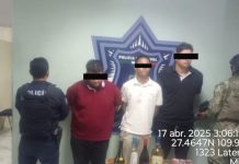 DETIENE SSPM Y MARINA A TRES POR PRESUNTO ROBO A TIENDA DE CONVENIENCIA