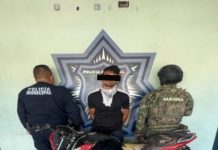 DETIENE SSPM Y MARINA A SUJETO CON DOSIS DE DROGA EN LA COLONIA CENTRO EN CAJEME*