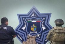 *POLICÍA MUNICIPAL Y MARINA LOCALIZAN CARTUCHOS Y PRESUNTOS NARCÓTICOS EN CAJEME*