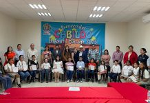 NIÑAS Y NIÑOS TOMAN EL MANDO DEL MUNICIPIO DURANTE EL CABILDO INFANTIL BÁCUM 2025