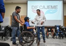 *IMPULSA JAVIER LAMARQUE LA INCLUSIÓN SOCIAL CON ENTREGA DE SILLAS DE RUEDAS A PERSONAS CON DISCAPACIDAD