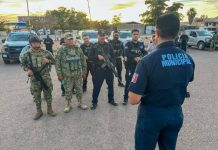 *REFUERZAN SEGURIDAD CON PUESTOS DE CONTROL PERMANENTES EN DIVERSOS PUNTOS DE CAJEME*