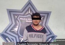 DETIENE POLICÍA MUNICIPAL DE CAJEME A TRES PERSONAS ESTE MARTES*