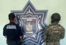 SSPM Y MARINA ASEGURAN CÁMARAS CLANDESTINAS DE VIDEOVIGILANCIA EN LA COLONIA PRIVADA DE LA LAGUNA EN CAJEME*