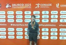 Gana alumno de Cobach Sonora bronce en el Gran Premio Mundial de Para Atletismo 2025