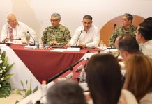 TITULARES DE SSPC Y MARINA SE REÚNEN CON AUTORIDADES DE BAJA CALIFORNIA SUR PARA COORDINAR ESFUERZOS EN MATERIA DE SEGURIDAD