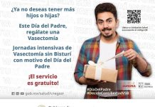 *Promueve Gobierno de Sonora la vasectomía sin bisturí como método de planificación familiar
