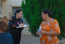 REALIZA SSPM REUNIÓN DE POLICÍA COMUNITARIO EN LA COLONIA AVES DEL CASTILLO