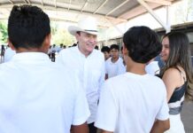 Gobernador Durazo impulsa mejoras en infraestructura del Instituto Kino para garantizar educación integral de niñas y niños*