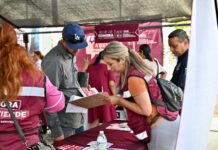 *Gobernador Durazo beneficia a familias de la colonia Cuauhtémoc con jornada de “Sonora Atiende