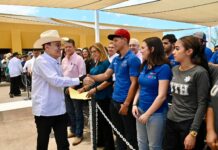 Cumple Gobernador Durazo demanda histórica de estudiantes con primeras instalaciones de la UTH en Ures