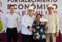 Gobernador Durazo respalda economía de más de 13 mil familias vulnerables con entrega de apoyos directos