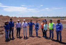 *SUPERVISA JAVIER LAMARQUE CONSTRUCCIÓN DE COLECTOR URBIS-MISIONEROS QUE DARÁ SERVICIO A SECTOR SUR PONIENTE DE LA CIUDAD*