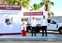 *Gobernador Durazo y Presidenta Sheinbaum garantizan abasto de medicamentos con arranque del programa “Rutas de la Salud”*