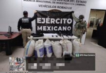 Mesa Estatal de Seguridad logra decomiso de seis costales con marihuana, arsenal de armas y cargadores en operativos conjuntos*