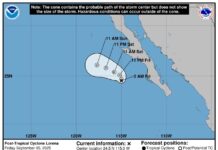 *CAJEME DEJA ALERTA VERDE TRAS DEGRADACIÓN DE HURACÁN LORENA*