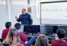 BRINDA PROGRAMAS PREVENTIVOS DE LA SSPM PLÁTICA SOBRE LA PREVENCIÓN DE DROGAS A ESTUDIANTES DE PREPARATORIA*