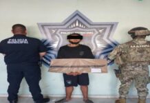 *SSPM Y MARINA DETIENEN A DOS PRESUNTOS DURANTE OPERATIVO MIXTO EN CAJEME*