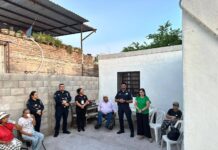 VECINAS Y VECINOS DE LA VALLE VERDE SE REÚNEN CON AUTORIDADES DE LA SSPM EN ENCUENTRO DE POLICÍA COMUNITARIO*
