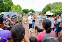 *Supervisa Gobernador Durazo comunidades afectadas por tormenta tropical Raymond y garantiza apoyos a familias*