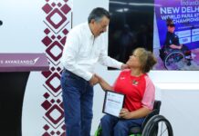 *RECONOCE AYUNTAMIENTO A LETICIA OCHOA ATLETA PARALÍMPICA CAJEMENSE DE TALLA INTERNACIONAL*