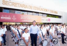 Impulsa Gobierno de Sonora la creación de la primera Banda de Guerra Monumental: SEC