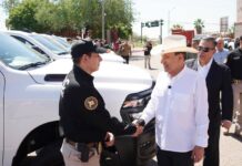 Con entrega de equipamiento y estímulos a personal de la Fiscalía de Sonora, Gobernador Durazo reconoce resultados en reducción delictiva