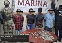 *OPERATIVO COORDINADO DETIENE A CUATRO PERSONAS CON PRESUNTO NARCÓTICO*