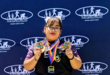 Atleta de deporte adaptado de Cobach Sonora conquista tres medallas de oro en competencia internacional*