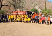 Gobierno de Sonora en trabajo coordinado con instituciones de los tres niveles de gobierno logra control total del incendio forestal “La Casita” en Arivechi